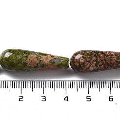 Natural Unakite Beads Strands&nbsp;G-P528-H12-01
