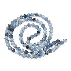 Natural Devil Blue Aquamarine Beads Strands&nbsp;G-P629-A02-03