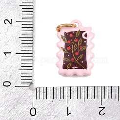 Printed 304 Stainless Steel Pendants&nbsp;STAS-B125-01C-G