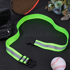 1Pc Reflective Polyester Stretch Waist Belts&nbsp;AJEW-CN0005-26A