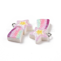 Opaque Resin Pendants&nbsp;RESI-J023-14B