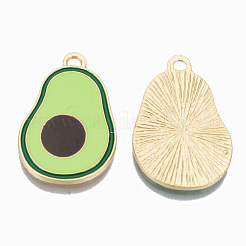 Alloy Enamel Pendants&nbsp;ENAM-T011-13KC-RS