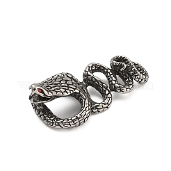316 Surgical Stainless Steel Rhinestone Pendants&nbsp;STAS-Z073-122AS-01