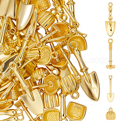 80Pcs 4 Style Alloy Charms&nbsp;FIND-BBC0004-24