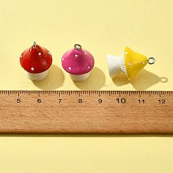 10Pcs Opaque Resin Pendants&nbsp;RESI-FS0001-61