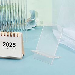 Acrylic Slant Back Postcard Display Stands&nbsp;ODIS-WH0078-86C