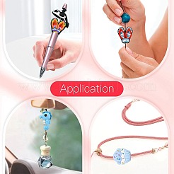 12Pcs 12 Styles Marine Theme Silicone Beads&nbsp;SIL-FS0001-45