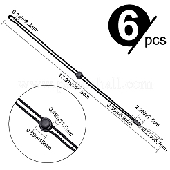 6Pcs Adjustable Polyester Neck Lanyard&nbsp;AJEW-GF0005-33