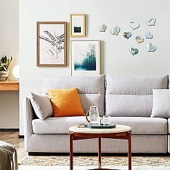 Acrylic Mirror Wall Stickers&nbsp;AJEW-GA0001-18