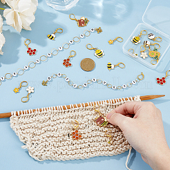 DIY Bees Theme Knitting Tool Sets&nbsp;HJEW-HS00019