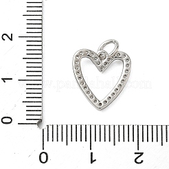 Brass Micro Pave Cubic Zirconia Pendants&nbsp;KK-A273-25P