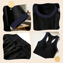 Polyester Ribbed Elastic Fabric Band&nbsp;DIY-WH0671-532B