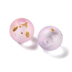 Frosted Transparent Acrylic Beads&nbsp;X1-OACR-F013-13J