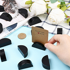 24Pcs Pine Wood Name Card Holder&nbsp;DJEW-SP0001-21A-01