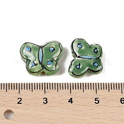 Handmade Printed Porcelain Beads&nbsp;PORC-A026-01