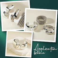 1 Set CCB Plastic Bangles Sets for Women&nbsp;BJEW-SP0001-36