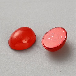 Resin Cabochons&nbsp;RESI-WH0090-02B-01