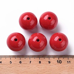 Opaque Acrylic Beads&nbsp;X-MACR-S370-C20mm-A14