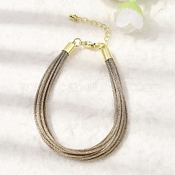 Women's Polyester Bracelets&nbsp;BJEW-H642-02G