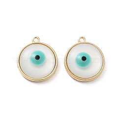 Rack Plating Alloy Enamel Pendants&nbsp;FIND-C050-10G