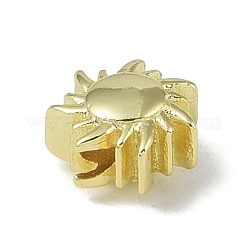 Rack Plating Brass Beads&nbsp;KK-A220-14G
