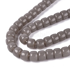 Imitation Jade Glass Beads Strands&nbsp;GLAA-Q106-02A-A01