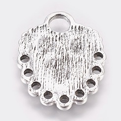 Eco-Friendly Zinc Alloy Hook Clasps&nbsp;PALLOY-WH0031-02AS