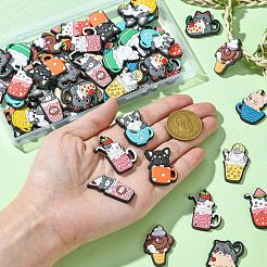 60Pcs 12 Styles Animal Style PVC Cabochons&nbsp;KY-CJ0002-07