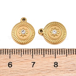 304 Stainless Steel Charms&nbsp;RB-CBABFDA-01G