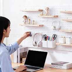 3 Bags Wood Pegboard Storage Holders&nbsp;AJEW-PH0009-05
