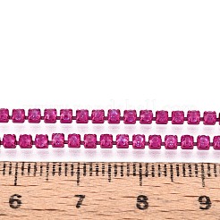 Iron Rhinestone Cup Chains&nbsp;CH-T006-05B-21
