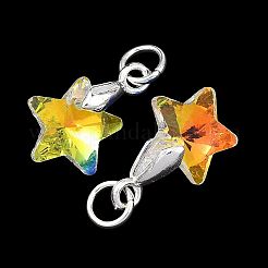 AB Color Plated Glass Pendants&nbsp;PALLOY-JF05682