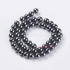 Non-Magnetic Synthetic Hematite Beads Strands&nbsp;G-H1071-1