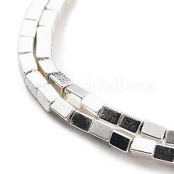 Synthetic Non-magnetic Hematite Beads Strands&nbsp;G-P545-L01-01A
