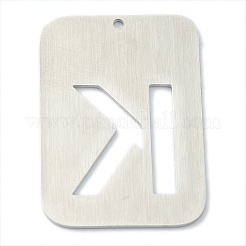 Non-Tarnish 304 Stainless Steel Pendants&nbsp;STAS-Y004-01P