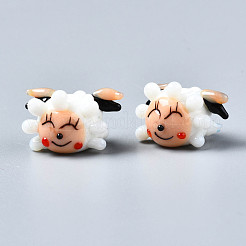 Handmade Bumpy Lampwork Beads Strands&nbsp;LAMP-Q031-016