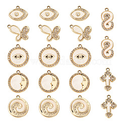 28Pcs 7 Styles Alloy Pendants&nbsp;FIND-TA0004-61