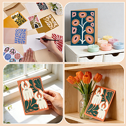 24Pcs Pcs Paper Greeting Card&nbsp;AJEW-ME0004-02