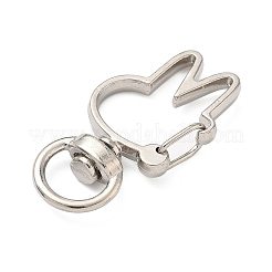 Alloy Swivel Clasps&nbsp;FIND-C084-02A-P
