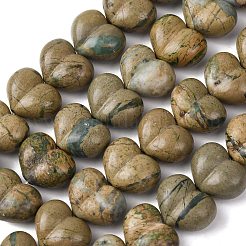 Natural Green Dragon Veins Beads&nbsp;G-D098-B03