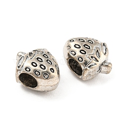 Tibetan Style Alloy European Beadss&nbsp;TIBE-P001-40AS