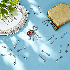 26Pcs Alloy Rhinestone Pendant Decorations&nbsp;HJEW-PH02571