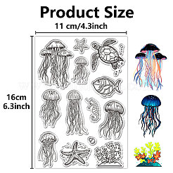 Plastic Stamps&nbsp;DIY-WH20018-0243