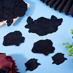 9Pcs 3 Styles Computerized Embroidery Cloth Patches&nbsp;PATC-TA0001-28