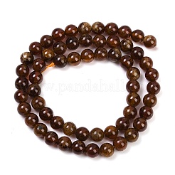 Natural Garnet Beads Strands&nbsp;G-U026-A10-6mm