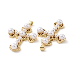 Plastic Imitation Pearl Pendants&nbsp;KK-G453-16G