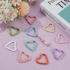 20Pcs 10 Colors Alloy Rock Climbing Carabiners&nbsp;FIND-ME0002-81