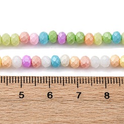 Baking Paint Glass Beads Strands&nbsp;LAMP-R020-03A