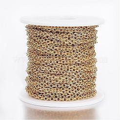 Ion Plating(IP) 304 Stainless Steel Cable Chains&nbsp;CHS-H003-01G
