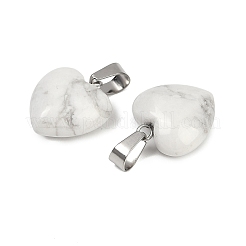 Natural Howlite Pendants&nbsp;G-I311-A31